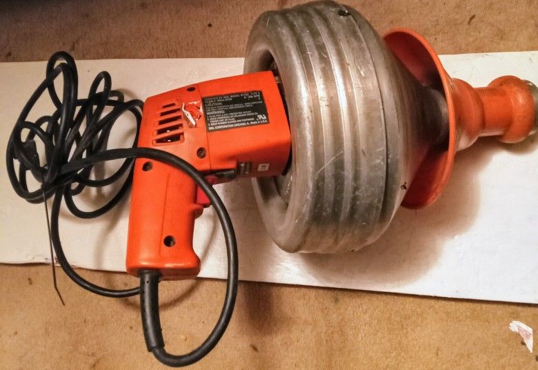 Super-Vee Electric Drain Cleaner