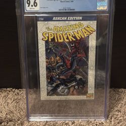 amazing spiderman graded comic 9.6