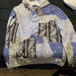Coastal L Paisley Hoodie