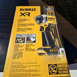Dewalt 20v Impact Driver Brushless XR  Variable  Speed Brand New Tool Only 