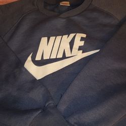 Vintage Old School Nike Crewneck Sweater Size Large
