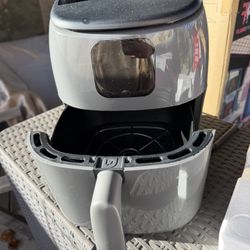 Dash Tasti-Crisp Digital Air Fryer - Gray (2.6 Qt)
