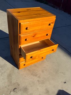 5 drawer pine dresser chest shabby