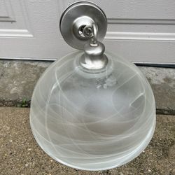 Nickel /Globe Kitchen Lights 