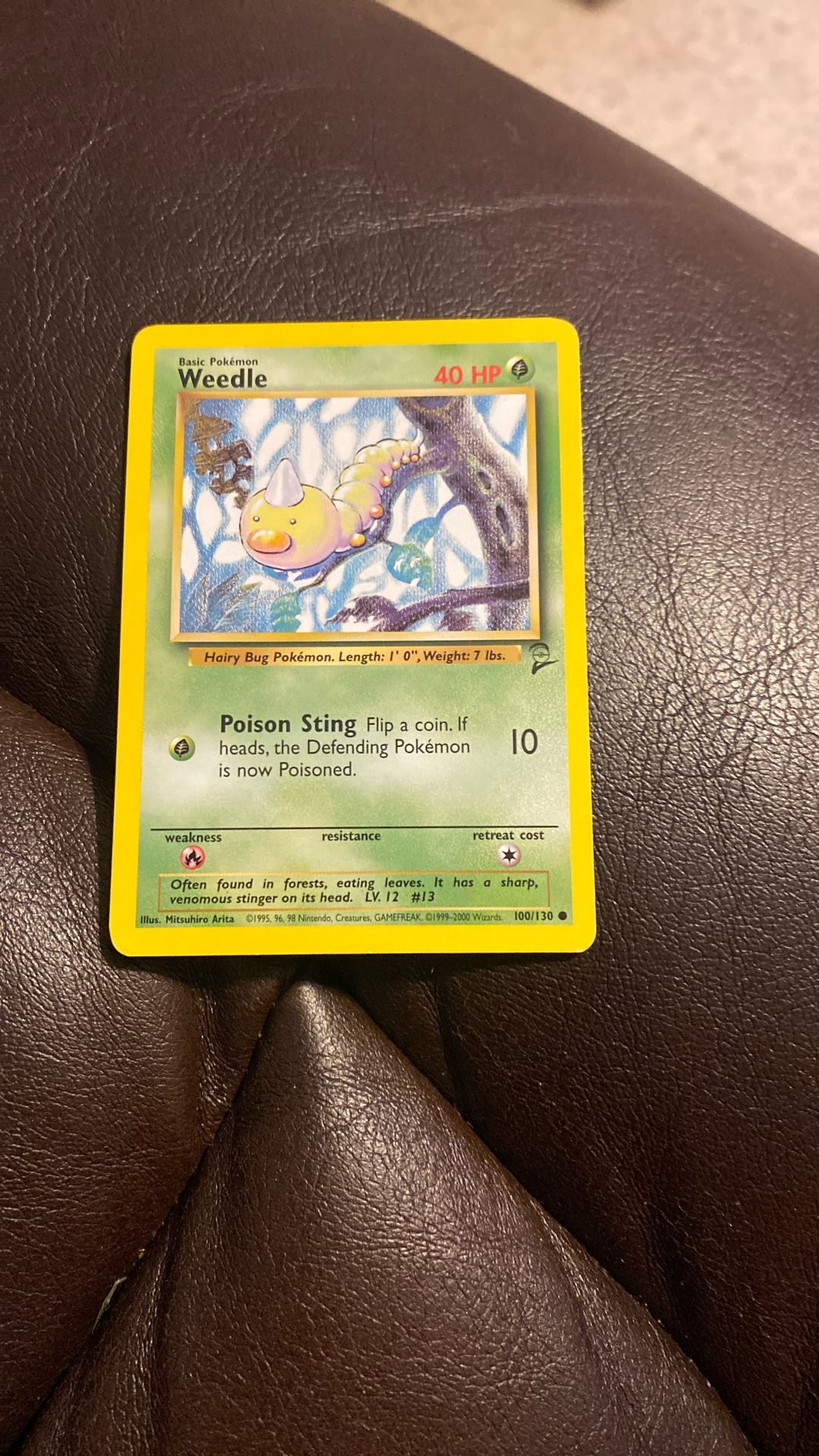 Pokémon 199-2000 Weedle #100