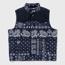 Levi’s Paisley Puff Vest