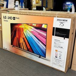 LG 75” UT8000 4K SMART TV