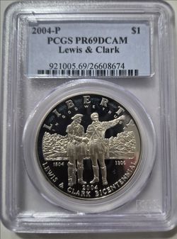 2004 Lewis and Clark. 999 fine silver