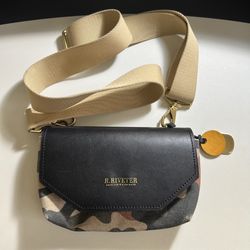 R Riveter Patton Camo Crossbody Purse