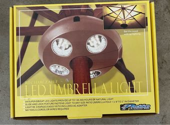 LED umbrella lights