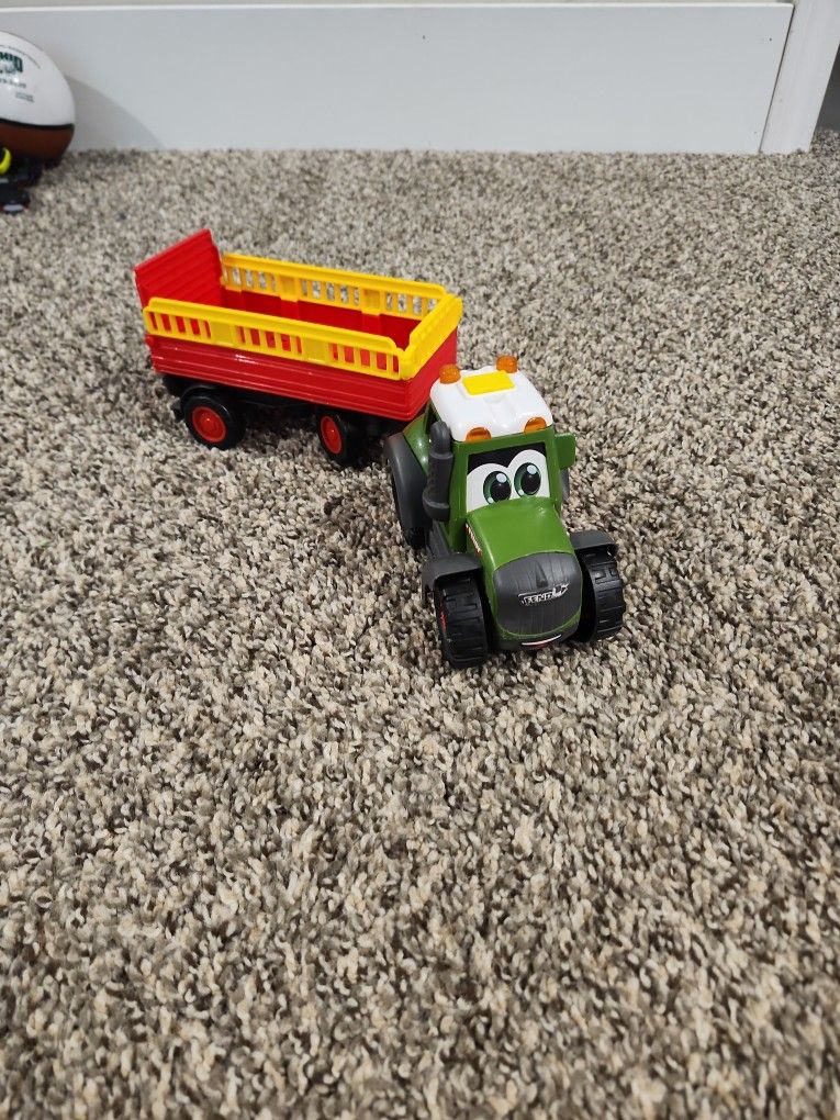 Tractor And Trailer Toy