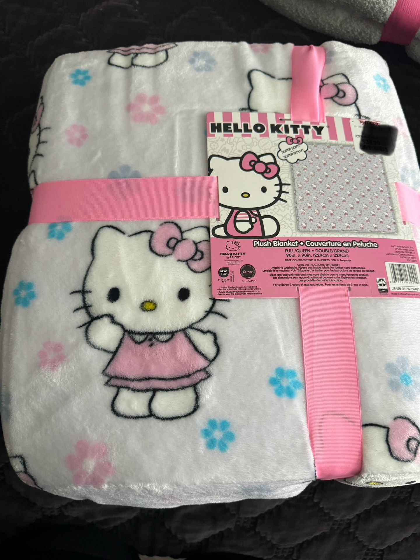 Hello Kitty Spring Full/Queen Blanket $50