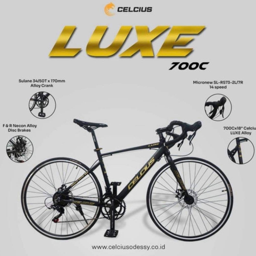 Fathers Da 700 c Celcius Luxe Roadbike 14 speed Alloy Frame 46cm