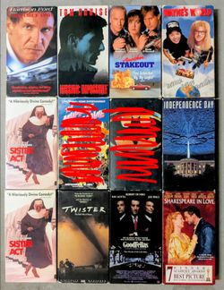 Used VHS Tapes