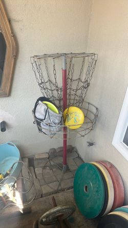 Frisbee golf ⛳️ training basket