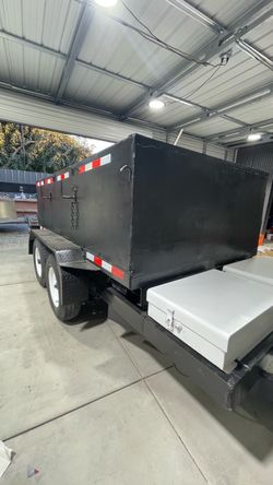 10’ dump trailer