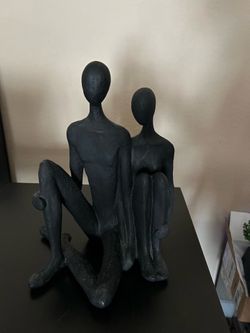 Black decorative figures