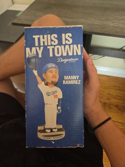 Manny Ramirez "This Is My Town" Dodgers Bobblehead – NEW & Unopened (2009)