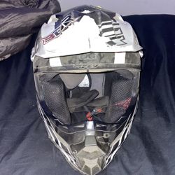 Fly Racing Moto Helmet Mens XL 