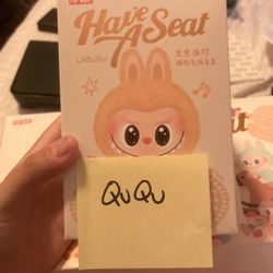 QuQu Have a Seat Labubu
