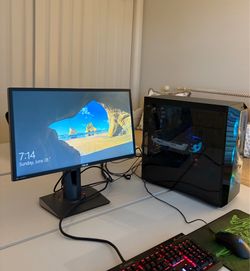 Gaming PC + Monitor + Mechanical Keyboard + Mouse