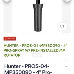 Hunter Pro-Spray Rotary Sprinkler Head 