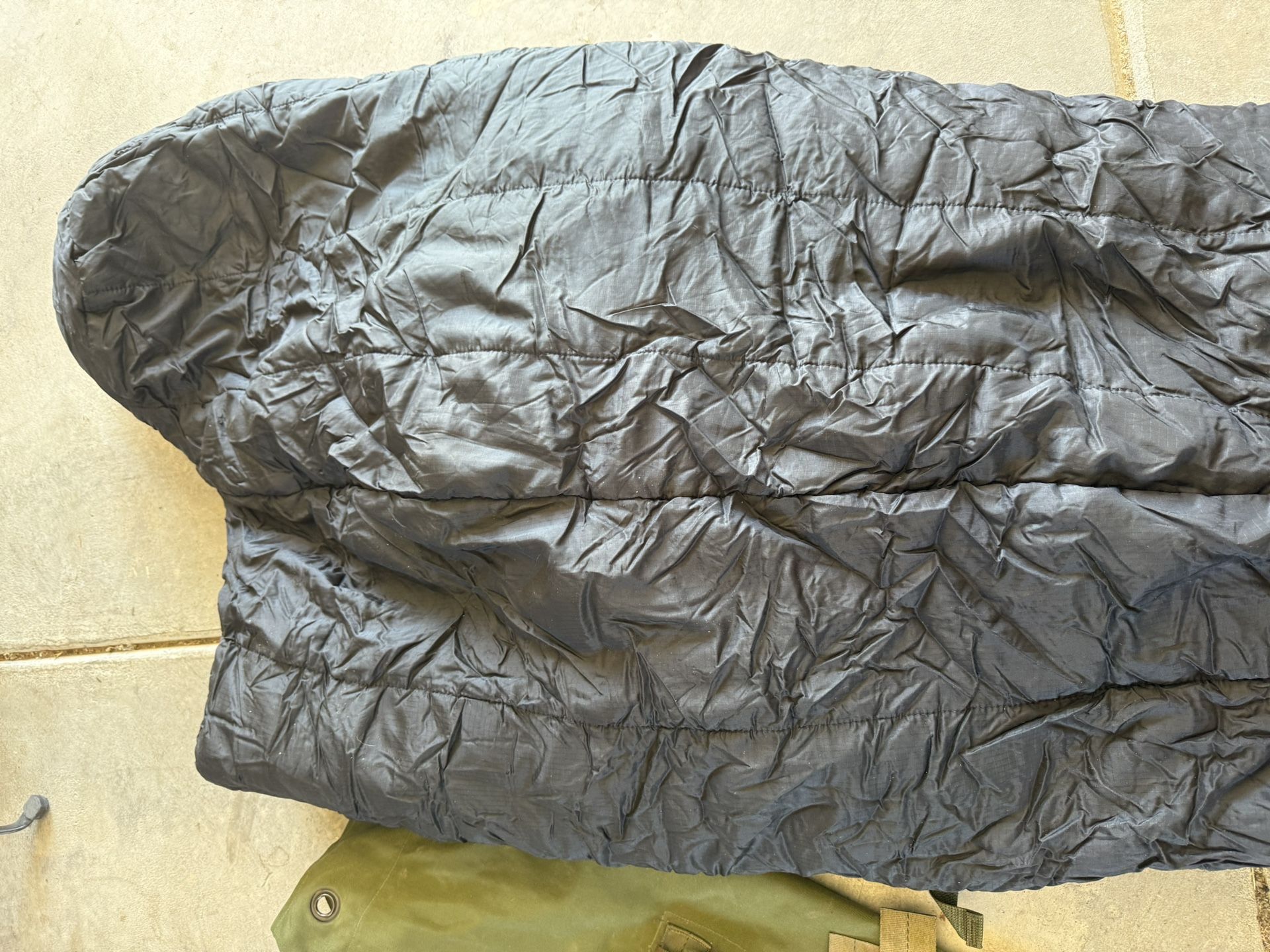 Black Mil Issue Sleeping Bag