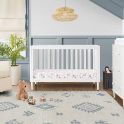 Delta Children Bowie 4-in-1 Convertible Acrylic Crib