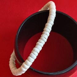 Vintage Real Puka Shell Choker or Anklet Authentic Hawaiian Surfer