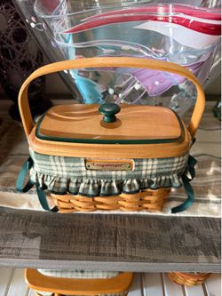1996 Longaberger Dresden Tour Basket II Signed