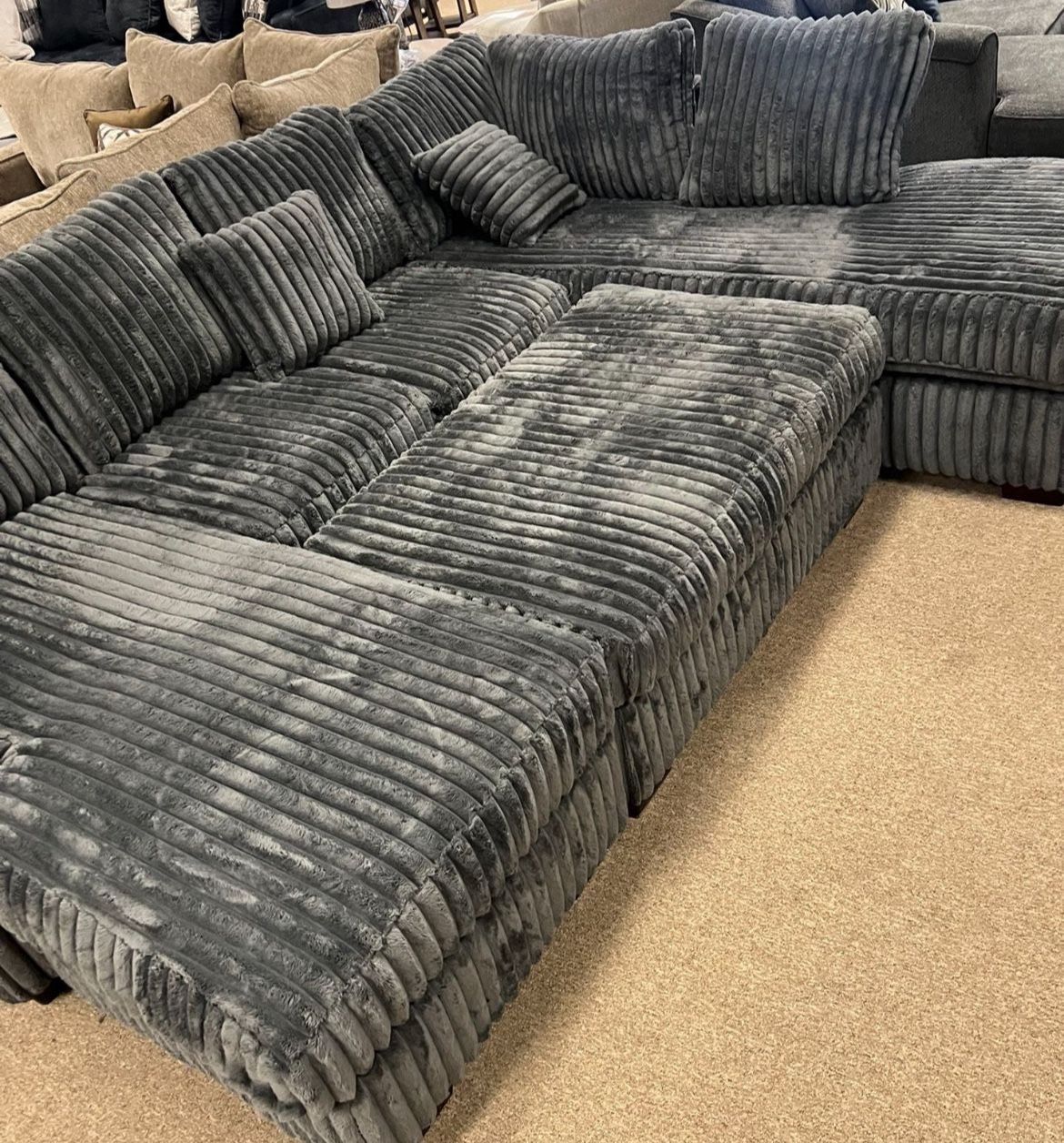 Stunning Stylish Cozy Sectional!