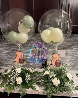 Birthday and Any Occasion Backdrops And Balloon Garland….