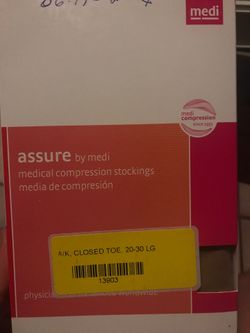 Medi medical compression stockings 20-30 Lg