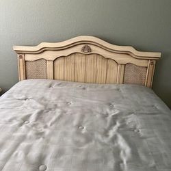Vintage 1980's Queen Size Bedroom Set 
