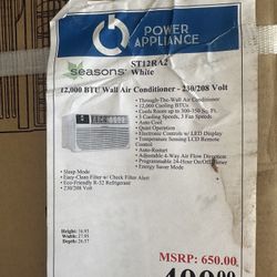 12000 BTU Wall Air Conditioner 