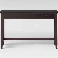Wood Writing Desk With Drawer 