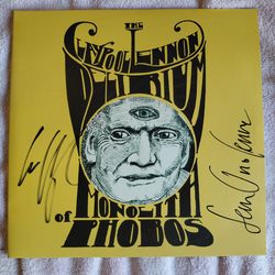 SIGNED Vinyl Claypool Lennon Delirium Monotlith of Phobos