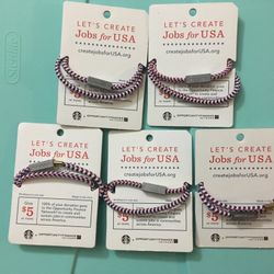 Let’s Help Create Jobs For USA Bracelets (1 For $5, 5 For Only $20 OBO!!