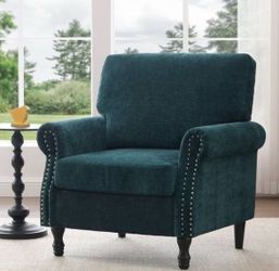 Oversized Accent Chair for Living Room, Chenille Fabric Upholstered Arm Chair