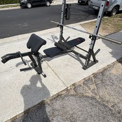 Complete Work Out Equipment $350