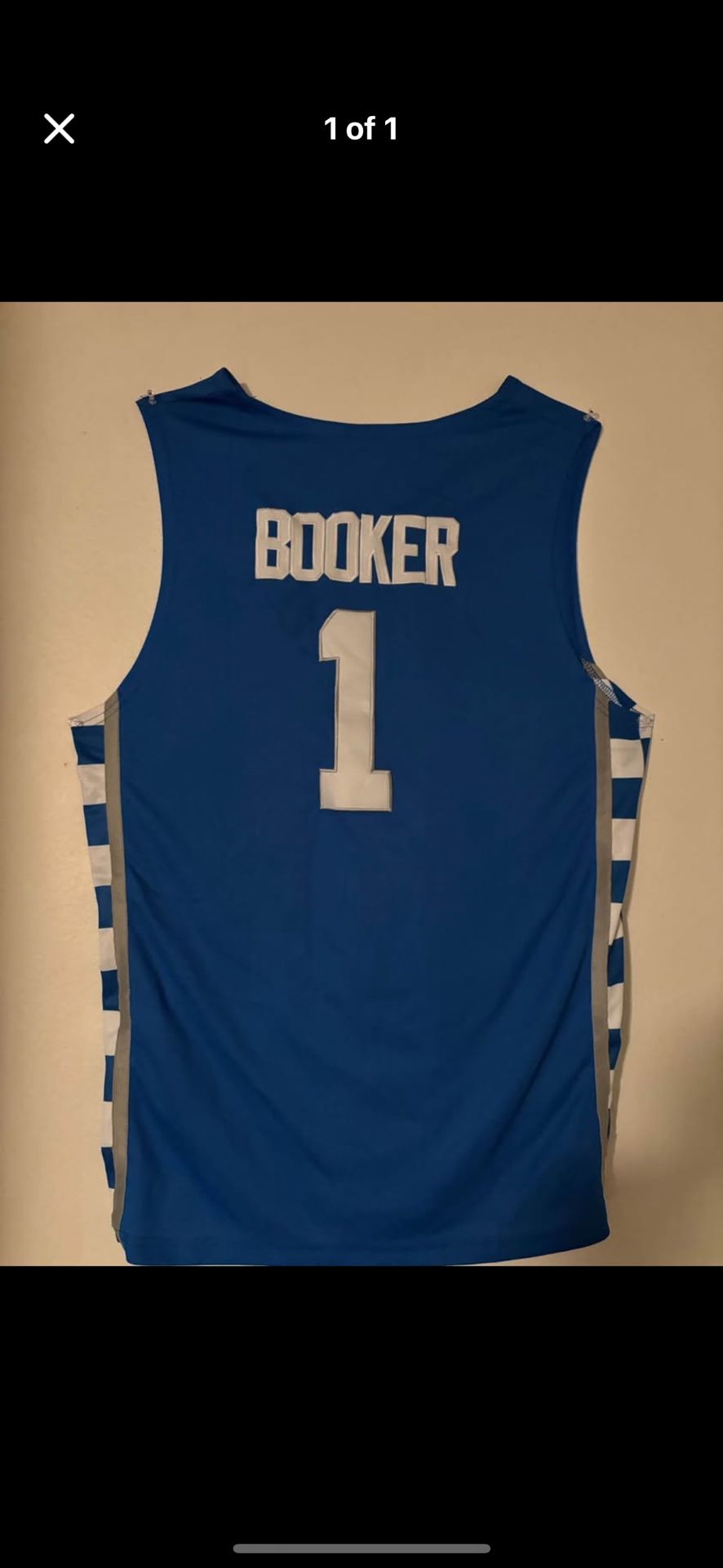 Men’s Large Devin Booker Kentucky Jersey