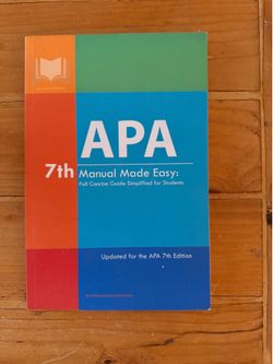 7th Edition of the American Psychological Association Book
