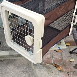 Dog crate, foldable, portable