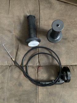 Mini Bike Dirt Bike Throttle with Throttle Cable