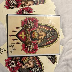 Tattoo Flash Prints And Original
