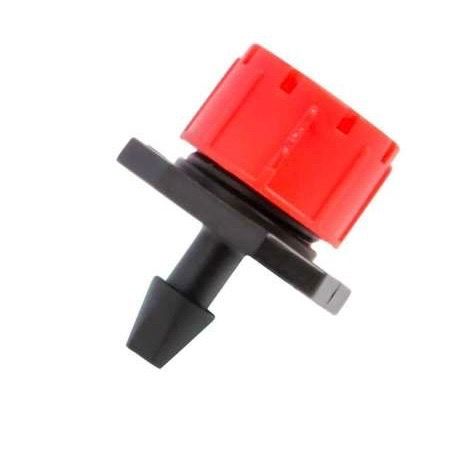 100PCS Adjustable Irrigation Drippers Sprinklers 1/4 Inch Emitter Dripper Micro