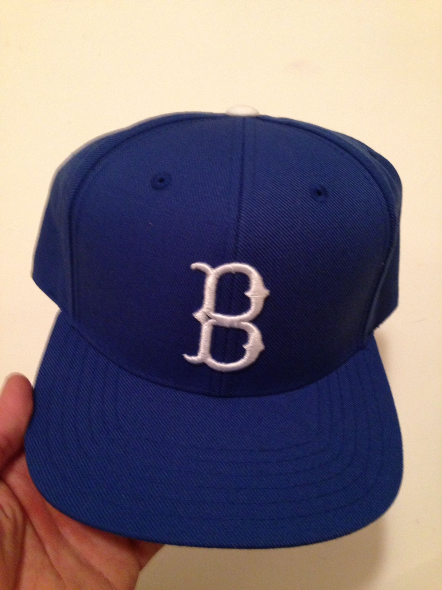 Brooklyn Dodgers MLB Vintage Cooperstown Fitted Hat American Needle Blue  Rare