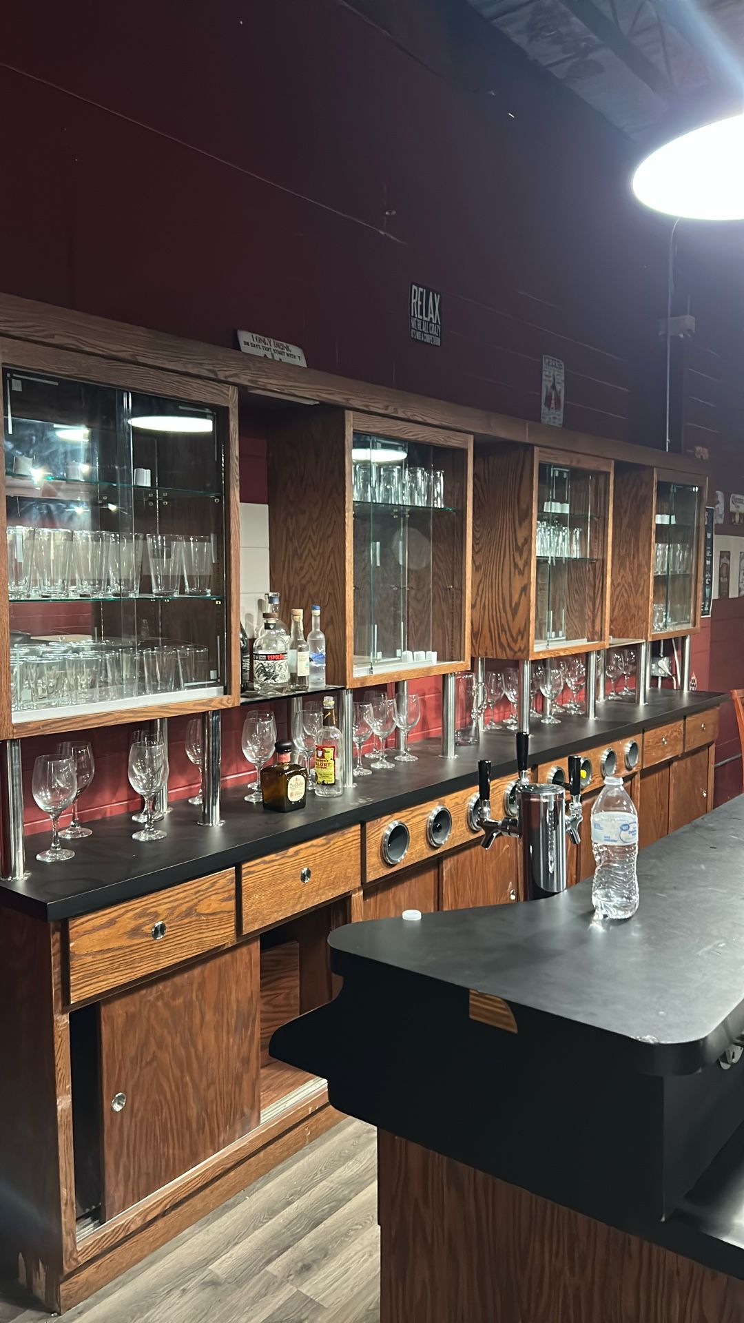 GLASS MIRROR SHELVING