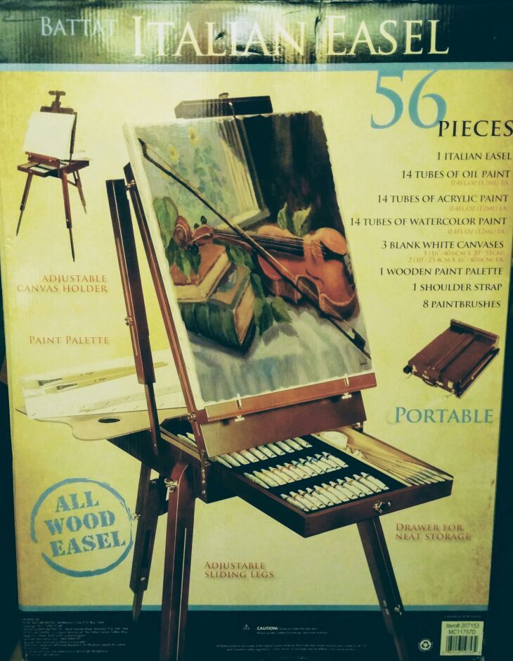 Battat Italian Easel (56 pieces set)