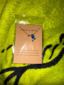 Butterfly necklace